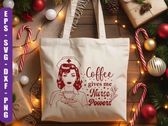 Funny Nurse Coffee Lover Design