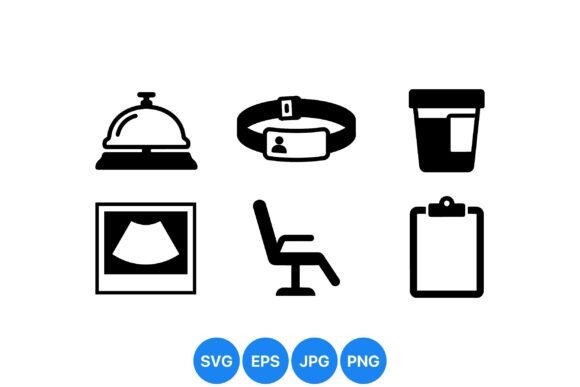 Hospital Medical Icon Collection
