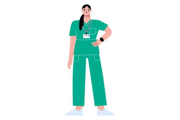 Medical Worker. Professional Pharmacy St