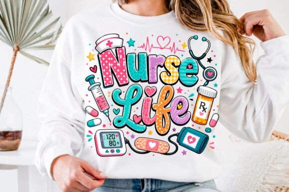 Nurse Life PNG, Medical Shirt